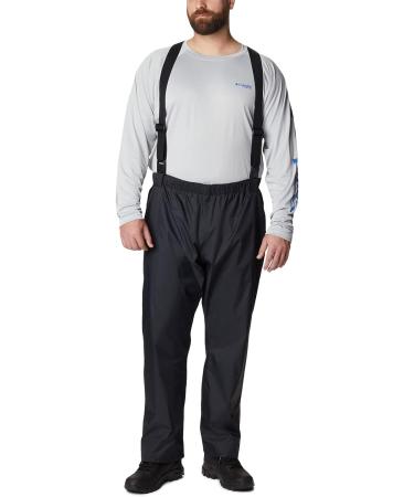 Columbia Men's PFG Storm Bib Pant Black - Size 6X x 32 L - Buy Online on SooperMarket.com