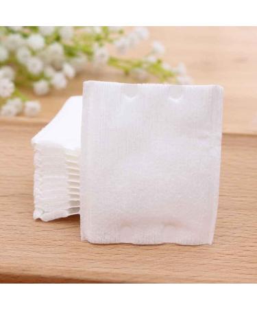 50 pcs Double-Sided Pressed Cotton Pads Makeup Nail Polish Wipes Hydroic Compress Cotton Puff Durable - Buy Online on SooperMarket.com