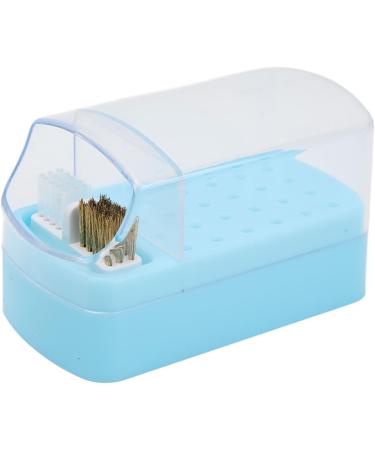 Nail Drill Cleaning Brush Holder Nail Drill Cleaner Holder Lightweight Stand Display Manicure Tools 30 Holes Dustproof for Home Nail Technician (Blue) - Buy Online on SooperMarket.com