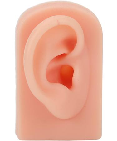 Socobeta Flexible Human Ear Model - Reusable Fake Ear for Acupuncture & Earrings Display (Light Complexion) - Buy Online on SooperMarket.com