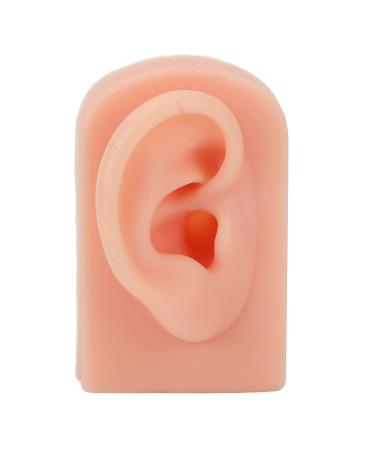 Fallen Ear Model - Soft Silicone Right Ear for Piercing Training & Headphone Display (Light Skin Color) - Reusable & Multi-Purpose - Buy Online on SooperMarket.com