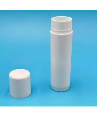 DIY Lip Balm Tubes 50pcs Empty Lipstick Containers 5g White Plastic Tubes For Lip Care Product Travel Friendly Lip Balm Containers - Buy Online on SooperMarket.com