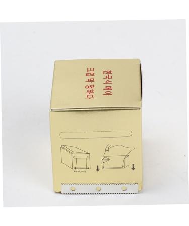 NOLITOY 2pcs Tape Disposable Eyebrow Cover Supplies Makeup Clear Film Plastic Permanent Semipermanent - Buy Online on SooperMarket.com