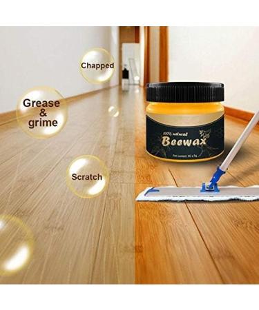 Premium Wood Seasoning Beeswax - 2 Pack Natural Polish for Furniture Floors Tables & Cabinets - Buy Online on SooperMarket.com