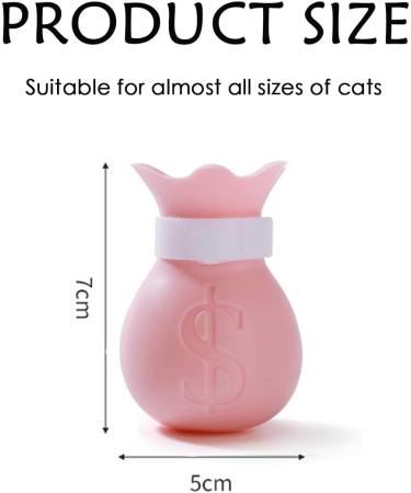 Premium 4-Pack Anti-Scratch Silicone Cat Boots | Adjustable Paw Protection for Bathing & Grooming | Rosa Cat Paw Cover Type 1 - Buy Online on SooperMarket.com
