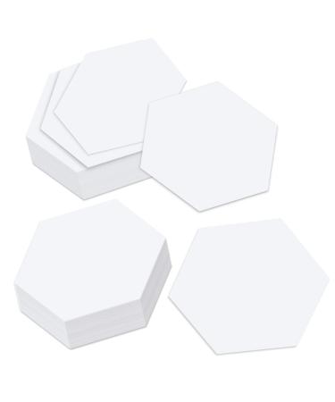 Ftyiwu 200pcs Paper Piecing, Hexagonal Paper Piecing Template, 1in Piecing Template, Quilting Template for Quilting, Patchwork Sewing Crafts or DIY Craft Projects
