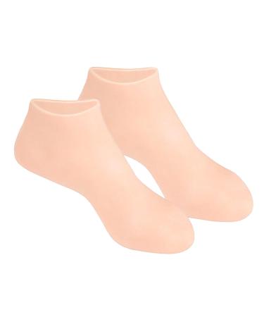 F fityle soft silicone gel socks for dry skin Rauer foot care protection to repair dry cracked feet for and women skin M