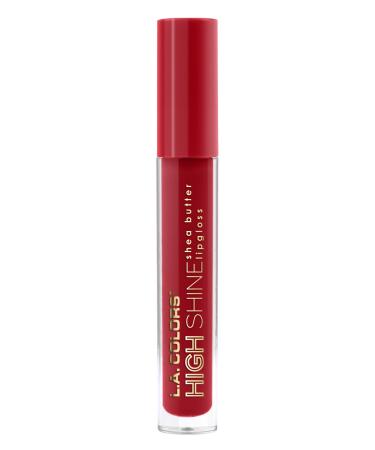 L.A. Colors High Shine Shea Butter Lip Gloss  Dynamite  0.14 Ounce Dynamite 0.14 Ounce (Pack of 1)