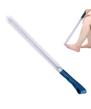 Toseky Foot Scrubber Brush Reusable Bendable Foot Toe Scrubber Brush Gentle Dirt Removal Toe Brush for Seniors Elderly Disabled Men and Women