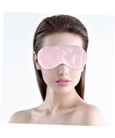 Buy Gatuida Silk Sleep Eye Mask - Adjustable Soft Blindfold for Travel & Sleeping - Smooth Pink Eye Cover - Buy Online on SooperMarket.com