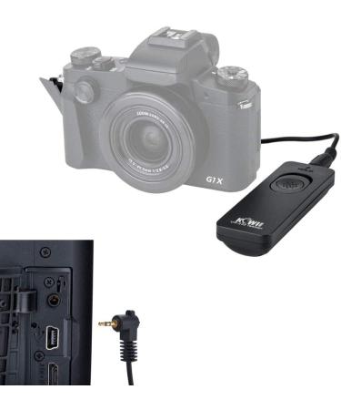Kiwifotos RS-60E3 Remote Switch Shutter Release Cord for Canon EOS Rebel T6 T7 T5 T8i, 90D, 80D, 70D & More - Canon C2 Compatible - Buy Online on SooperMarket.com