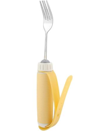 Flexible Disabled Spoon Stainless Steel Removable Adaptive Elder Feeding Utensils Eating Aids Spoon Fork for Parkinson Arthritis MS Hand Tremors Handicapped (Fork) - Buy Online on SooperMarket.com