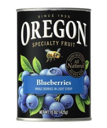 OREGON BLUEBERRY LTE SYRUP, 15 OZ