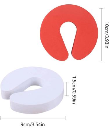 Door Finger Guards Finger Pinch Guard Safety Door Guard Door Finger Guards Foam Child Door Stopper Kids Finger Pinch Guard Door Guard Finger Protector Stoppers for Baby Safety - 6 PCS - Buy Online on SooperMarket.com