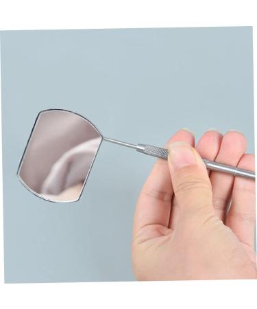 Eyelash Mirror - Large Makeup Mirror with Long Handle for Eyelash Extensions | Beauty Essential - Buy Online on SooperMarket.com