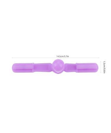 Adjustable Thumb Sucking Finger Protector for Babies & Toddlers - Silicone Teething Ring in Purple - Buy Online on SooperMarket.com