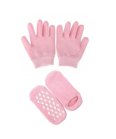 Moisturizing Gel Glove Sock Essential Oil Spa Glove Sock for Hand Feet Dry Skin Care 2Pairs Spa Gloves And Socks
