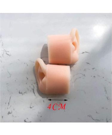 Silicone Silicone Ear Template 1 Pair of Artificial Silicone Ear Ear Template Long Channel Ear Channel Learning Accessories for Practice - Buy Online on SooperMarket.com