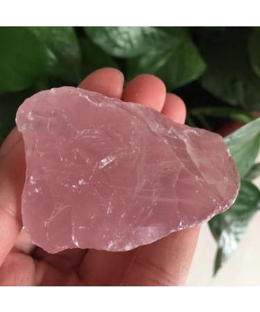 Crystal 1pcs Big Size Natural raw Rose Quartz Crystals Rough Stone Natural Quartz Crystals Stone for Suitable for Home Office Decoration FZUGEDRLI - Buy Online on SooperMarket.com