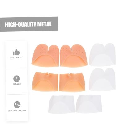 KALLORY 4 Pairs Toe Cover Foot Protectors - Silicone Toe Sleeves, Metatarsal Pads, Toe Caps, Soft Gel Ball of Foot Pads - Buy Online on SooperMarket.com