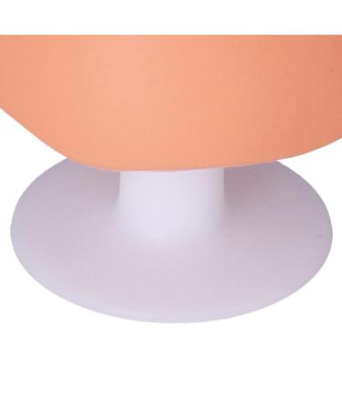 Baby Teething Toy - Food Grade Silicone Teether Mushroom Shaped for Infants Over 4 Months - Pink (Orange) - Buy Online on SooperMarket.com