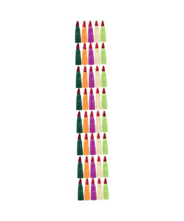 FRCOLOR 40 Pcs Fake Finger Cot Halloween Finger Cover Halloween Cosplay Fingers Realistic Witch Finger Halloween Finger Claws Cosplay Costumes Zombie Nails Cover Mars Plastic Make up