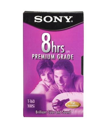Sony T-160 VHS Video Cassette (Single)