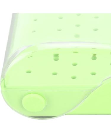 Professional Portable Dental Drill Holder - 60-Hole Autoclavable Suitcase for Hospitals - Green - International Shipping - Buy Online on SooperMarket.com