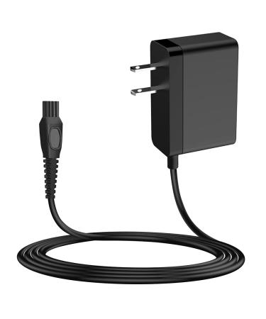 MEROM One Blade QP2630 Charger Compatible with Philips HQ850 Power Cord, Compatible with Philips Norelco Oneblade 8V Charger QP2530, QP2630 Trimmer Charging Cord 1 Count (Pack of 1)
