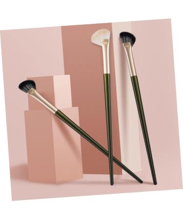 Baluue 4pcs Nose Shadow Brush Eyeshadow Angled Cosmetic Brush Concealer Brush Angled Brush Wooden Handle - Buy Online on SooperMarket.com