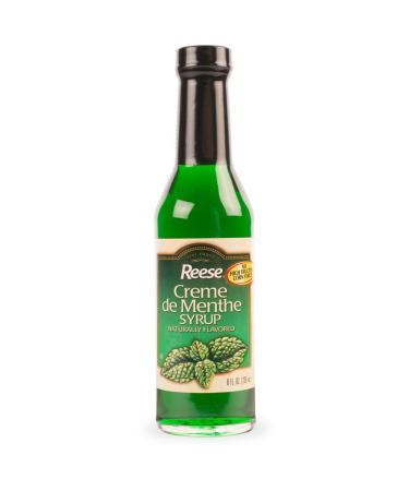 Reese Syrup, Cream De Menthe, 8-Ounce