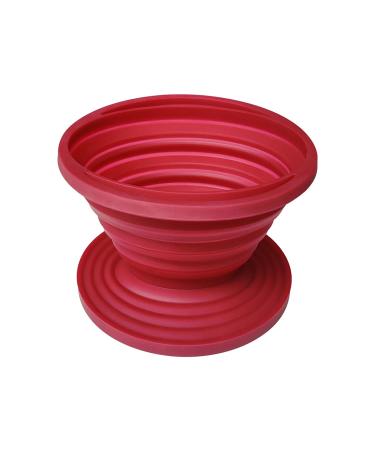 zhuohai Collapsible Silicone Coffee Dripper, Reusable Coffee Filter Cone for Home, Office, Backpacking, Hiking, Camping and Outdoor Survival