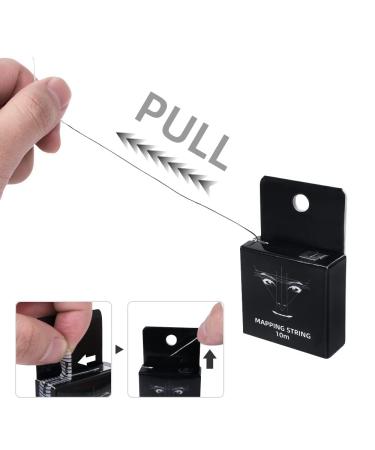 Premium White Eyebrow Mapping String for Microblades - 10M Ink-Containing String for Straight Lines and Precise Positioning - Buy Online on SooperMarket.com
