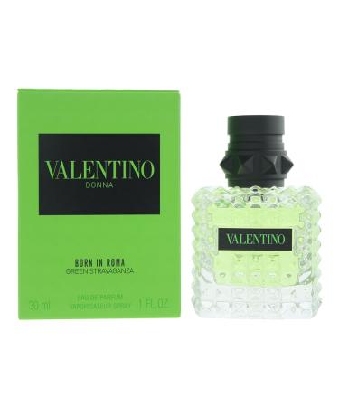 Valentino Donna Born in Roma Green Stravaganza Eau De Parfum Spray For women 1.0 Ounce 1 Fl Oz (Pack of 1)