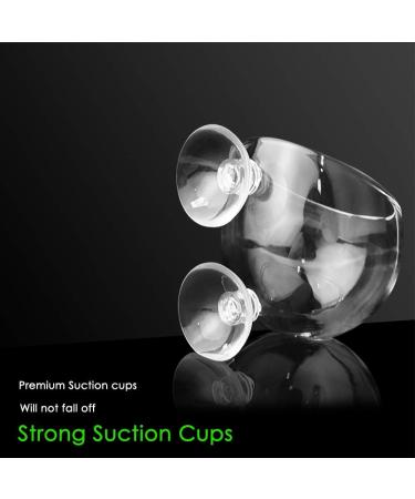 Capetsma Aquarium Plant Pot Glass - 1 Pack with 2 Suction Cups for Stunning Fish Tank Decoration - International Shipping Available - Buy Online on SooperMarket.com
