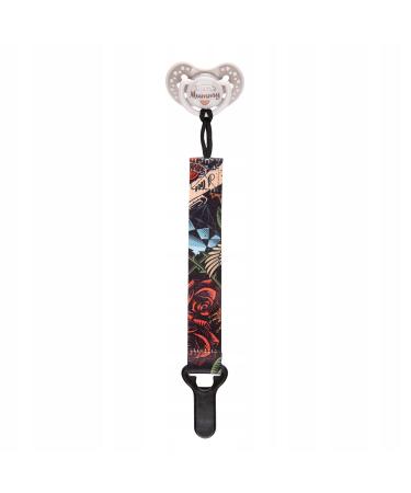 LOVI Pacifier Strap - Trendy Design Comfortable Fit Solid Clip Brown - Shop Internationally! - Buy Online on SooperMarket.com