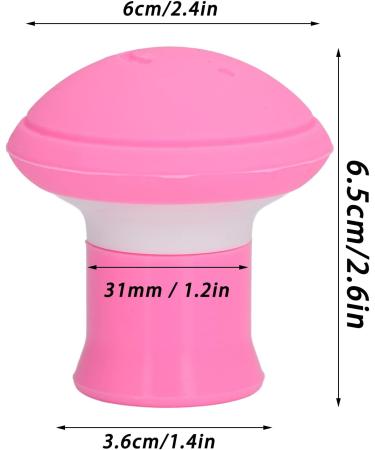 Yosoo Skin Firming V Shape Exerciser - Silica Gel Jaw Exerciser for Nasolabial Folds - Pink - Buy Online on SooperMarket.com