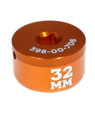 Fox Racing Shox Fork Topcap Socket Orange, 32mm, 3/8 Drive