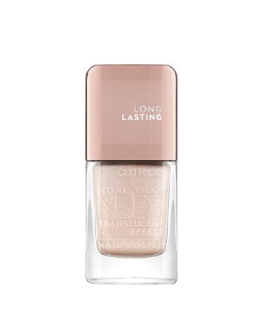 Catrice More Than Nude Translucent Effect Nail Polish No. 02 - Vegan Glittery Non-Acetone Multi-Colored Nail Lacquer (10.5ml) - Shop Internationally! - Buy Online on SooperMarket.com