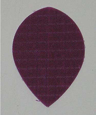 US Darts - 3 Sets (9 Flights) Purple Nylon Pear Dart Flights - Cloth, Fabric, Ripstop