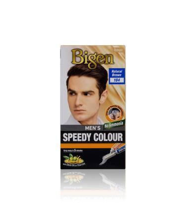 Bigens Bigen Men's Speedy Colour (Natural Brown) 104 Brown