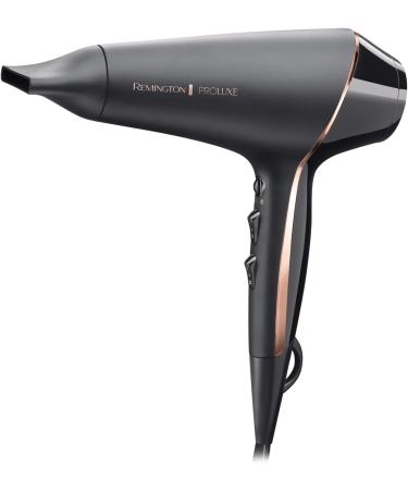 Remington Proluxe Ionic Hair Dryer 2400W Midnight Edition - Intelligent OPTIHeat Control with Styling Shot - Buy Online on SooperMarket.com
