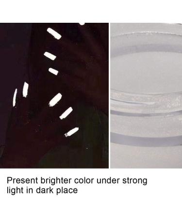 Nail Reflective Powder 20g - Professional Glitter Dipping Pigment for Stunning Nail Art Decoration (White) - Buy Online on SooperMarket.com