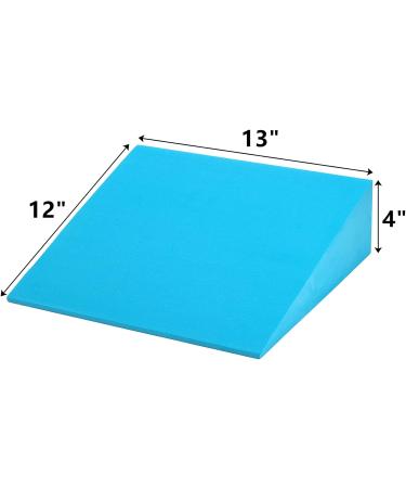 DEAYOU 2 Pack Yoga Foam Wedge  13" EVA Foam Incline Wedge  Stretch Slant Board Exercise  Improve Lower Leg Strength  Calf Raise Squat Block  Ankle Foot Stretcher  Knee Pad  Wrist Back Support  Blue - Buy Online on SooperMarket.com