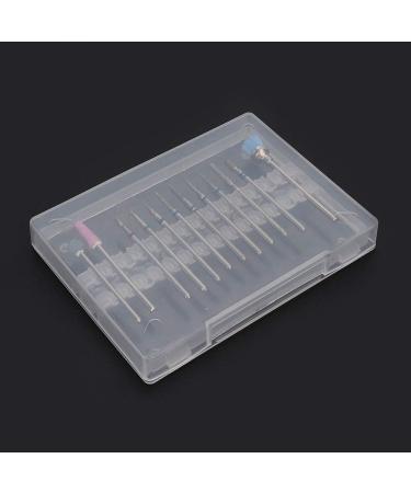 Dekaim Nail Drill Bit Set | 12pcs Tungsten Alloy Nail Polishing Drill Bits for Manicure & Pedicure - Type A - Buy Online on SooperMarket.com