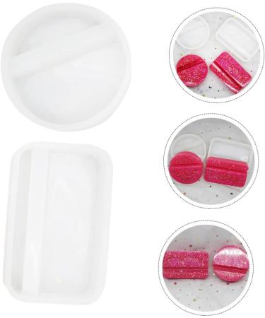 Operitacx 6 Pcs Epoxy Mold Resin Epoxy Cell Phone Stand Diy Craft Home Simple Mold Crystal Epoxy Bracket Whitex3pcs 10.8X6.8X2.5CMx3pcs - Buy Online on SooperMarket.com