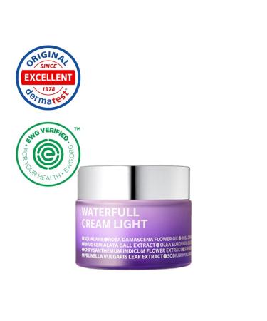 isoi Bulgarian Rose Waterfull Cream Light - 50ml | Hydrating Moisturizer for Radiant Skin | Buy Internationally - Buy Online on SooperMarket.com