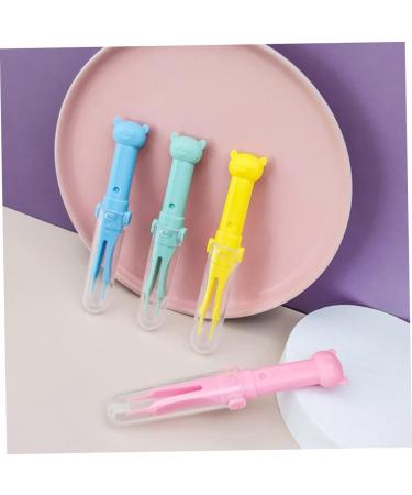 Healeved 10pcs Baby Nasal Booger Clip & Ear Cleaning Tools Set - Safe Round Nose Tweezers for Nursing Care - Buy Online on SooperMarket.com