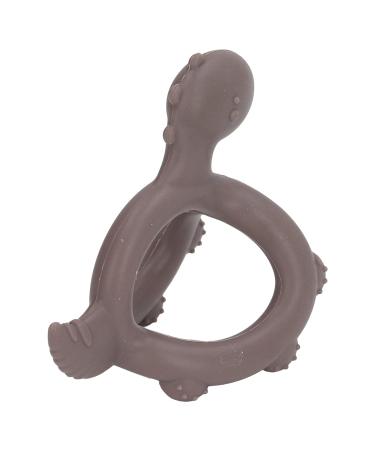 Baby Toddler Teethers Silicone Dinosaur Shape Teething Chew Toy for Newborn (Light Gray) - Buy Online on SooperMarket.com