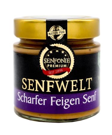 Altenburger Original Senfonie Premium Hot Fig Mustard 180 ml hot mustard refined with fig fruit spread
